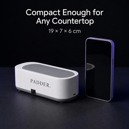 PADDER® Household Mini Portable Ultrasonic Vibration Cleaning Machine
